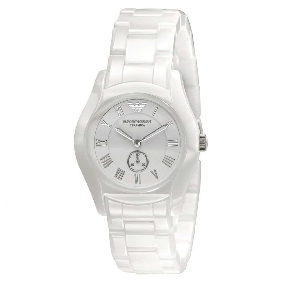 Ženska ročna ura Emporio Armani Valente AR1405 Ceramica