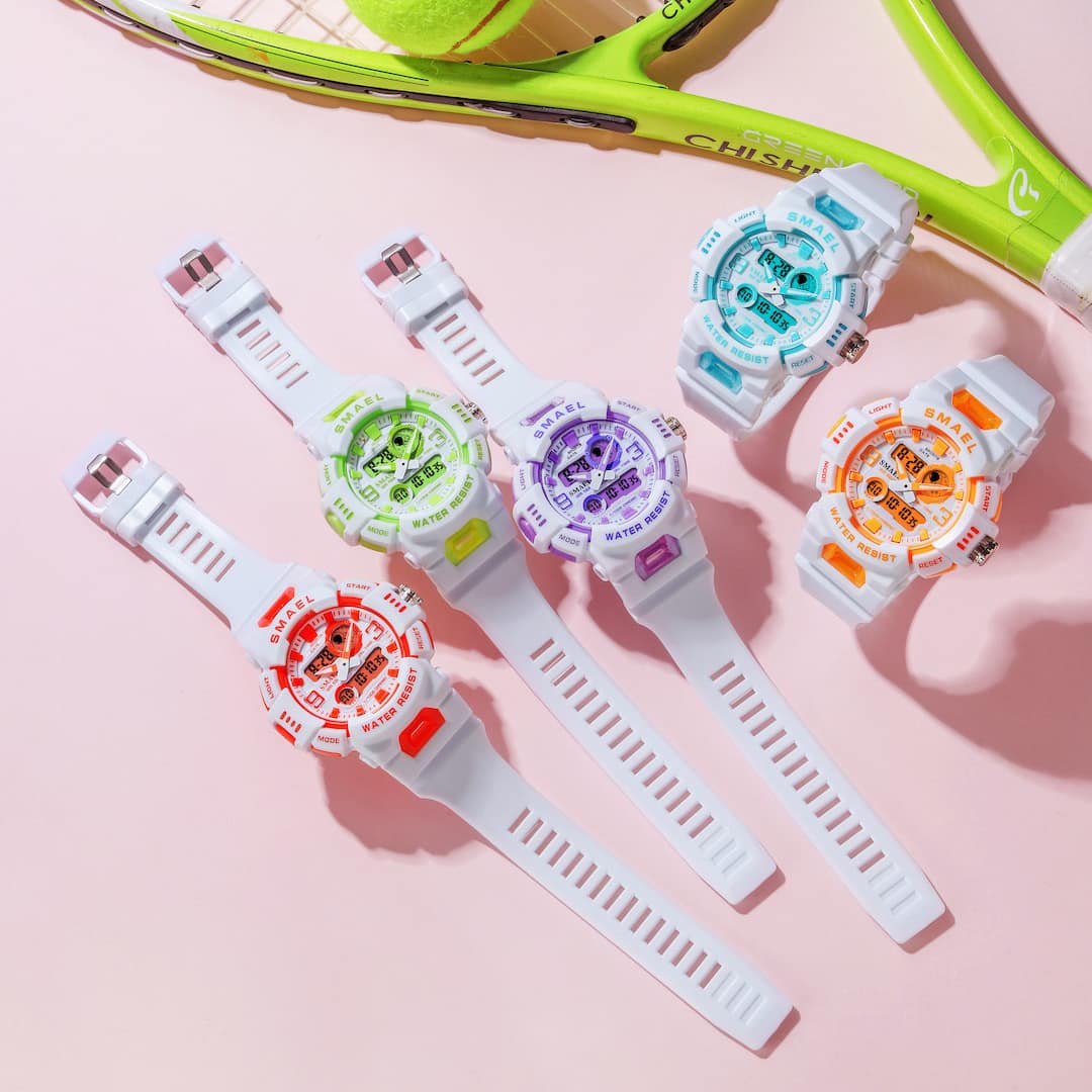 Ženska ročna ura Smael Color Burst